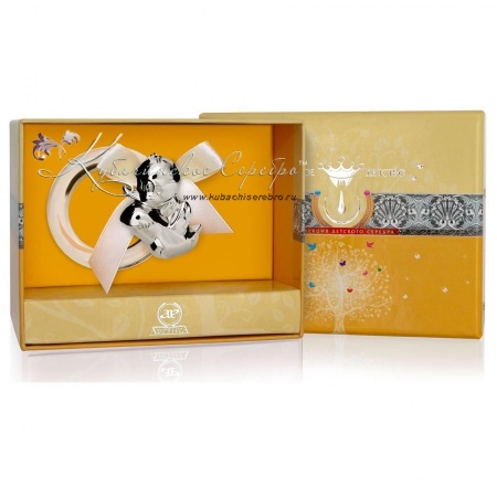 Погремушка Утенок на кольце