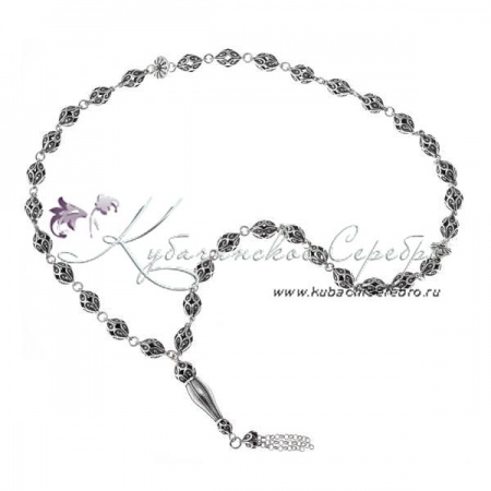 Чётки с оксидированием 