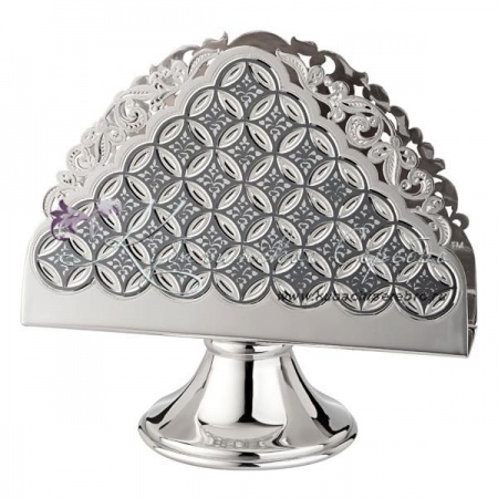 Салфетница серебряная  Салфетница серебряная Листья