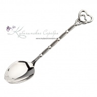Серебряная чайная ложка "Свадебная" 1655