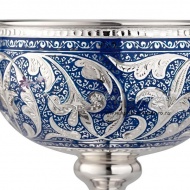 Конфетница с холодной эмалью (Новинка), арт №4059/2