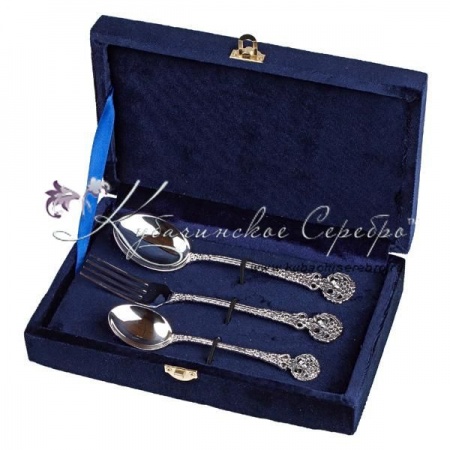 Набор десертных приборов 3 предмета серия Винтаж