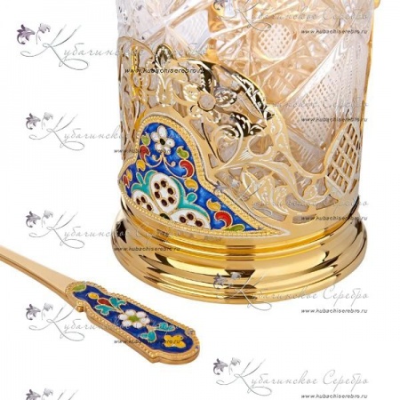 Подстаканник + ложка