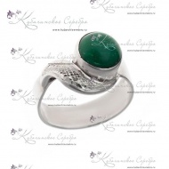 Кольцо из серебра с бирюзой  8396