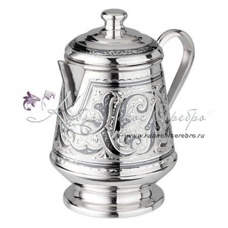 Молочник с крышкой серия  Молочник с крышкой серия Кубачи Люкс на 250 мл