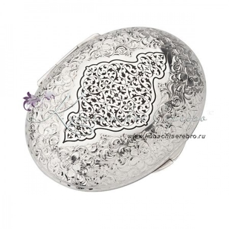 Зеркальце  Зеркальце Птичка с чернением