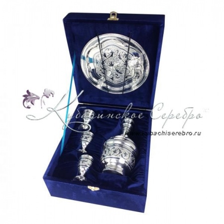 Сервиз водочный в исполнении  Сервиз водочный в исполнении Эксклюзив