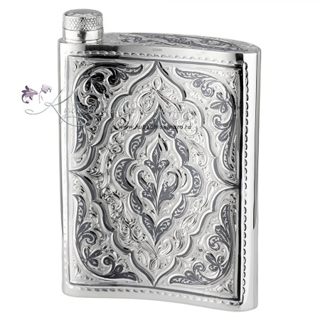 Фляга с чернью на 300 мл (Новинка)