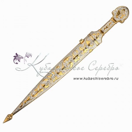 Кинжал с позолотой серия Россия , 40,5 см