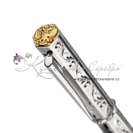 Ручка с чернением Россия 