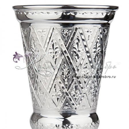 Стакан из серебра 999 пробы на 170 мл