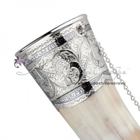 Рог быка серебряный