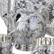 Сервиз чайный из серебра 925 пробы!, арт №7164