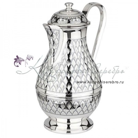 Кувшин серебряный Елка на 1400 мл 