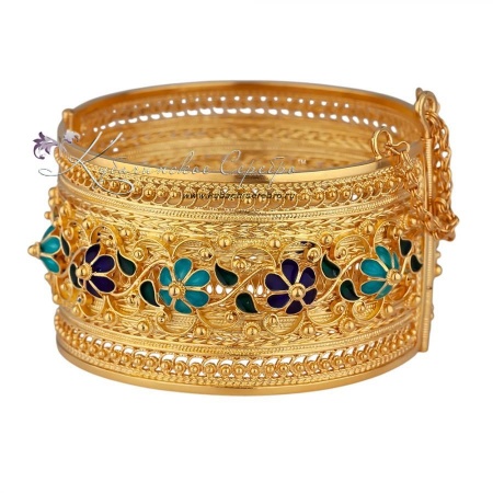 Браслет с горячей эмалью, серия Богемия 1 (Новинка)