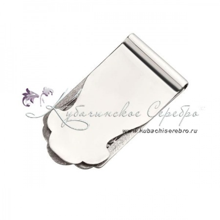 Зажим для денег с выпиленными узорами 