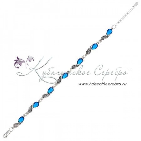 Серебряный браслет Крылья