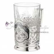 Подстаканник с алмазной огранкой 8070 