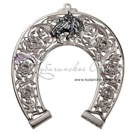 Подкова серебряная на удачу