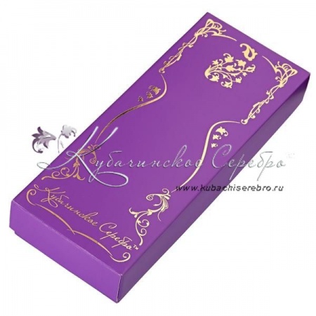 Серебряная кофейная ложка  Серебряная кофейная ложка Классика