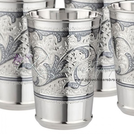 Набор стаканов в исполнении  Набор стаканов в исполнении Люкс на 220 мл