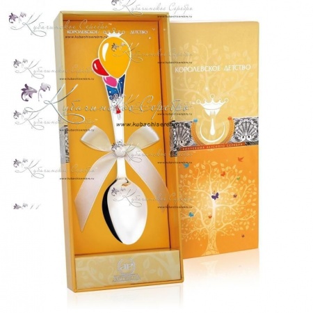 Детская серебряная ложка Мечта