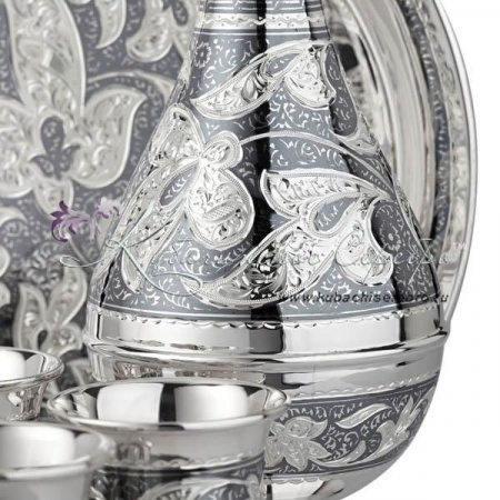 Водочный сервиз в исполнении Люкс на 5 персоны