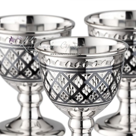 Набор стопок с алмазной огранкой на 40 мл (Новинка)