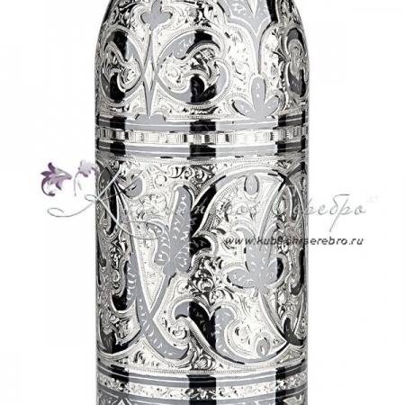 Бутылка серебряная на 340 мл 