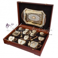 Чайный сервиз на 6 персон в авторском исполнении! , арт №8419